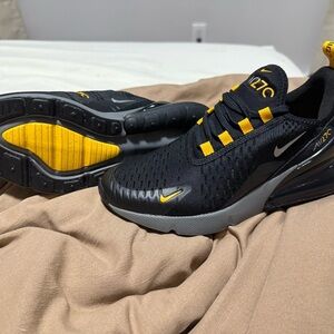 Nike Black and Yellow Sneakers